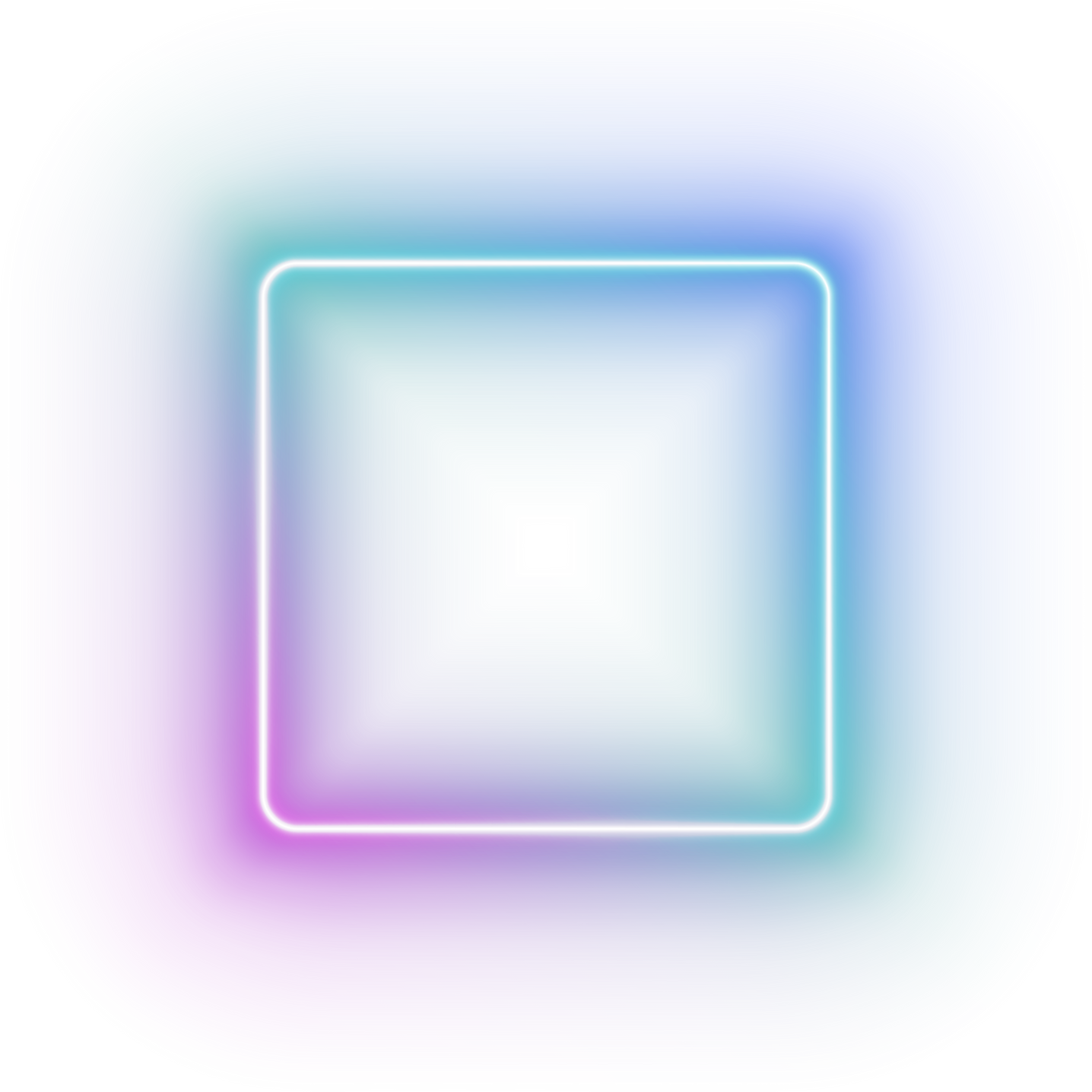 Gradient Neon Square